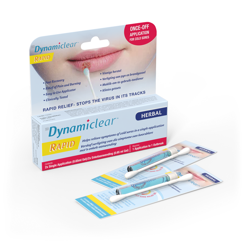 DynamiclearRapid ColdSore Treatment 2 Pack