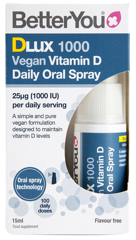 Dlux 1000 Vitamin D Oral Spray Vegan