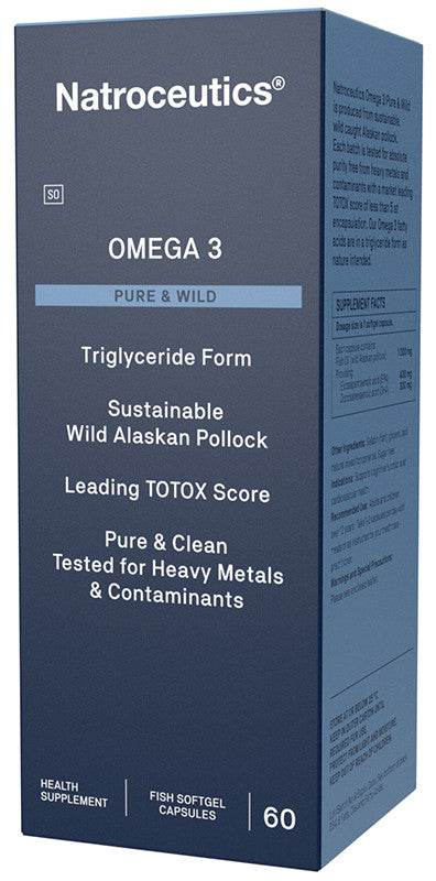Omega 3 Pure & Wild 60 Capsules